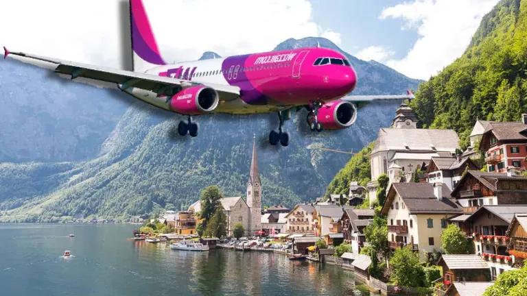 Veste bună pentru români! Wizz Air a introdus o rută de vis: Bcurești-Salzburg. Prețul unui bilet pornește de la 99 de euro!