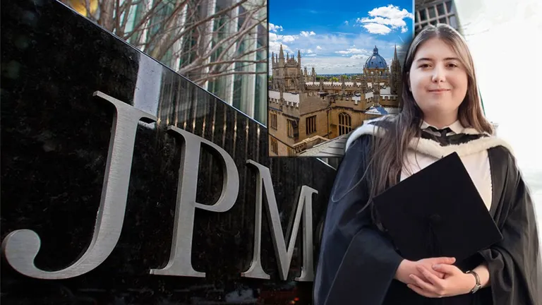 Succesul unei tinere de 24 de ani din Iaşi! A absolvit printre primii la Oxford, iar acum lucrează la J.P. Morgan, una dintre cele mai mari bănci de investiţii din lume