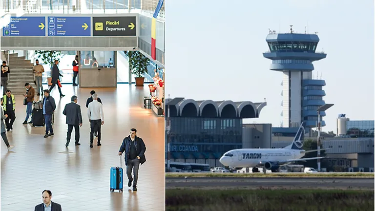 Topul aeroporturilor din România. Otopeni, cel mai aglomerat aeroport din țara noastră, cu 14,6 milioane de pasageri anul trecut