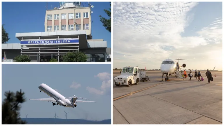 Aeroportul Tulcea, „fantoma” care duce spre Delta Dunării. Deși în 2023 a avut un buget de 166 milioane de lei, pe aici au trecut doar 300 de pasageri