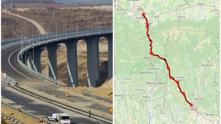 Progres important pe Autostrada Sibiu-Pitești. Constructorul PORR a forat peste 500 de metri din lungimea totală de 2700 de metri. Primele imagini din tunelurile „Daniela” și „Alina”