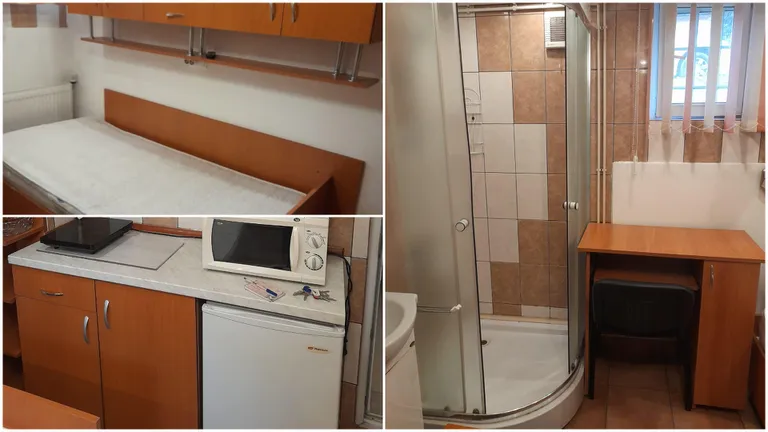 O garsonieră cu duş lângă birou, scoasă la închiriat în Târgu Mureş. Proprietarul, ținta glumelor pe internet: „Ieși din duș și te pui să înveți”