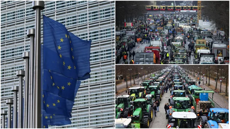Miniștrii agriculturii se întâlnesc la Bruxelles pentru a găsi soluții pentru protestul fermierilor care se extinde în toată Europa