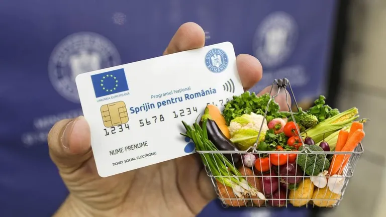 Schimbare importantă! Se extinde aria de beneficii pentru românii care primesc carduri de alimente