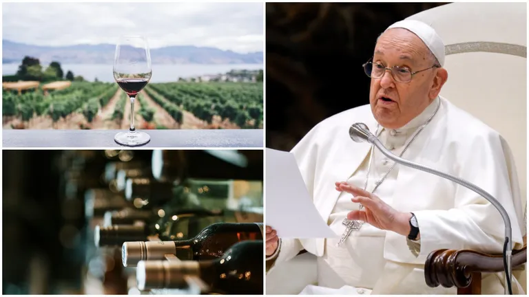 Ce este vinul de gheață? Licoarea specială a stat pe masa papei Francisc la Blaj, în 2018, și este comandat anual de Vatican