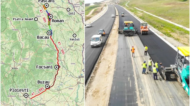 Primul lot de pe Autostrada Moldovei a ajuns la 50% execuție. Sunt șanse mari ca termenul din octombrie să fie respectat