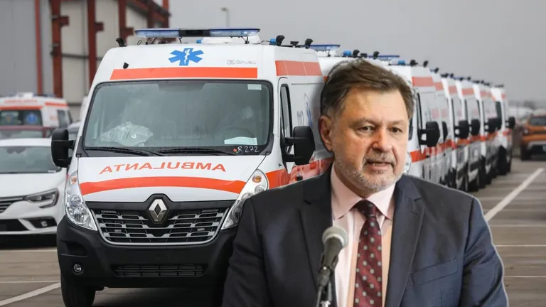 Ministrul Sănătății vrea să facă noi investiții. Este nevoie de cel puțin 2.000 de ambulanțe noi în România