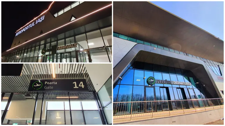 Aeroportul Iaşi va inaugura un nou terminal pentru toate zborurile către destinaţii din zona Schengen