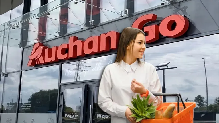 Auchan Go - premieră în România! Primul magazin în care iei ce produse vrei și nu plătești la casă! 