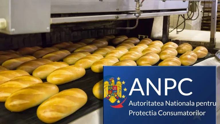 O fabrică de pâine din București a fost închisă. A fost amendată de ANPC cu 15.000 de lei