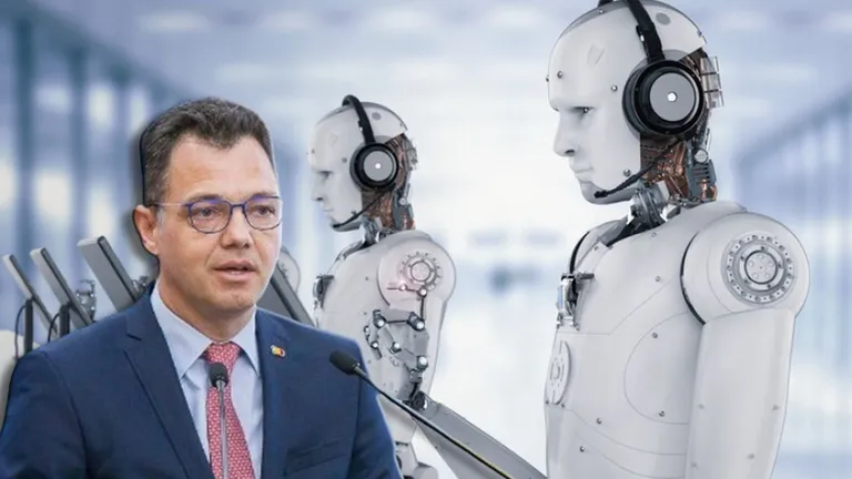 Românii vor fi înlocuiți de roboți și inteligența artificială! Avertisment din partea ministrului Economiei