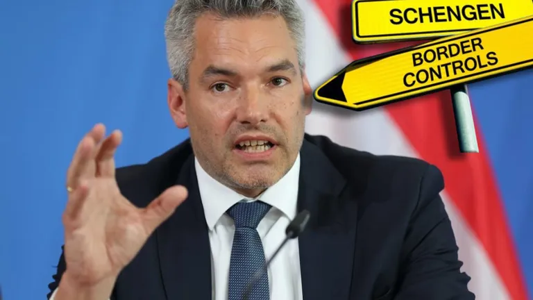 Karl Nehammer, mesaj tranșant de la București: România nu poate intra în Schengen. Sistemul nu funcționează, deci nu poate fi extins