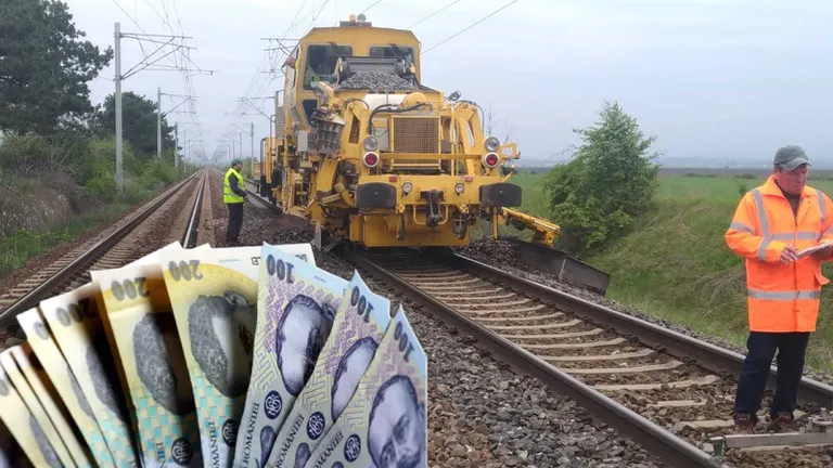CFR nu mai are bani pentru repararea căilor ferate. Compania ia în calcul introducerea unei taxe care va înfuria românii