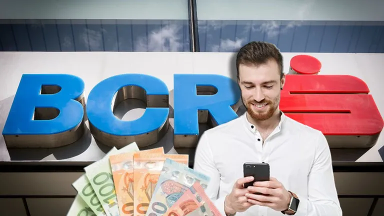 BCR introduce o nouă funcție! Cum poți accesa bani europeni 100% online