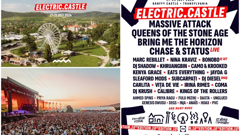 Electric Castle 2024. Află când are loc unul dintre cele mai așteptate festivaluri ale verii! Distracție alături de cei mai cunoscuți artiști internaționali