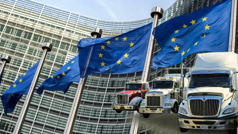 UE, reguli și mai stricte pentru camioane. Emisiile acestor vehicule trebuie să scadă cu 90% până în 2040