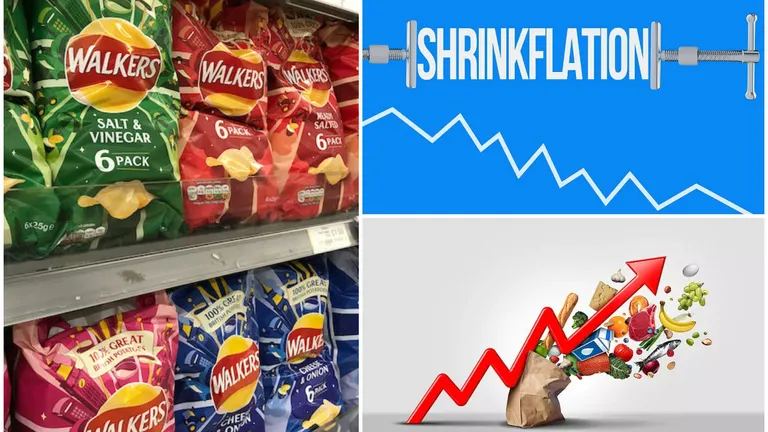 Fenomenul „Shrinkflation”. Producătorii din industria bunurilor de larg consum au redus ambalajele fără ca preţurile să evolueze în consecinţă