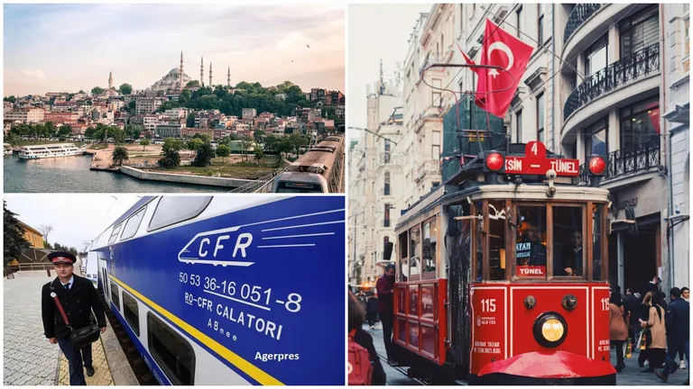 Românii vor putea călători cu trenul la Istanbul. Cât costă călătoria de 20 de ore