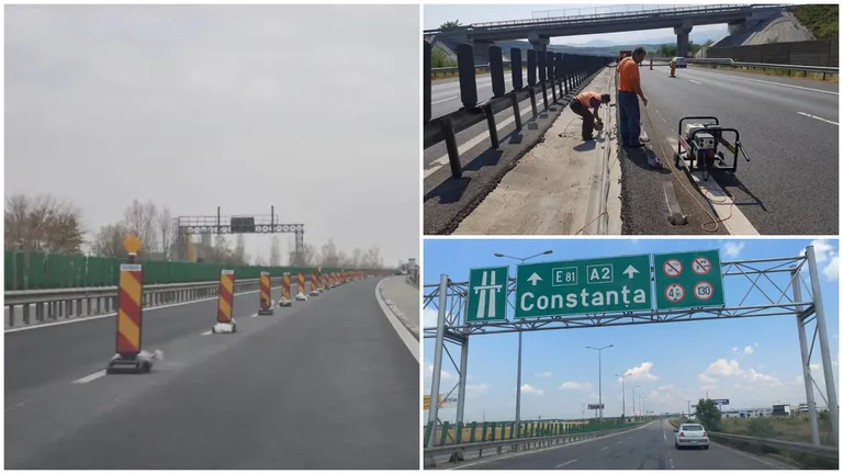 Atenție șoferi! CNAIR anunță restricții de circulație pe A2 București-Constanța