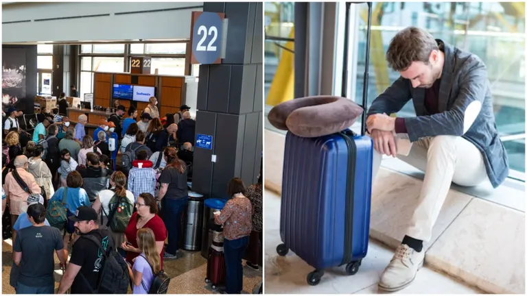 Haos şi nervi în aeroporturile din ţară. Concediile a mii de români au început cu un val de zboruri întârziate