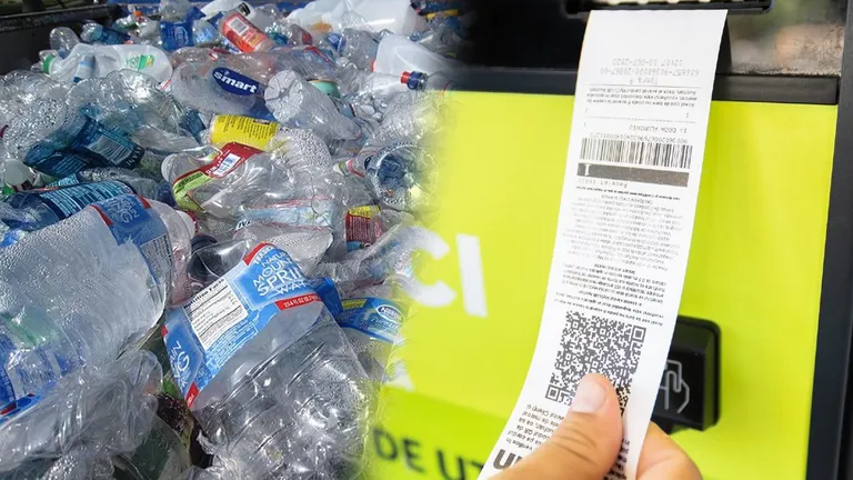 Reciclarea ambalajelor. Ce se întâmplă cu sticlele de plastic care nu au dop de la 3 iulie 2024