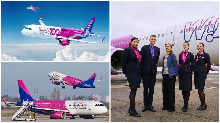 Wizz Air lansează noi zboruri directe cu plecare din București și Cluj în 2024. Cât costă biletele către noile destinații