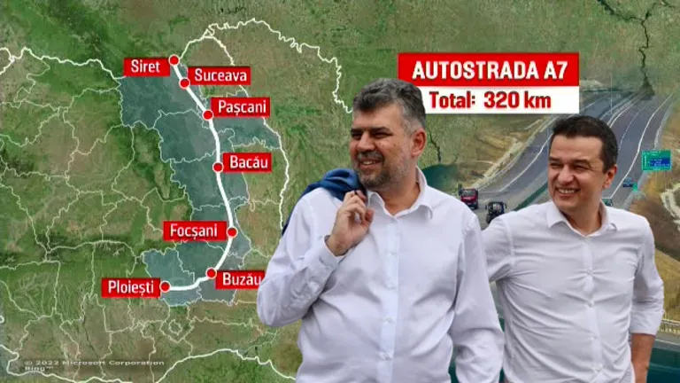 Vestea momentului despre cea mai așteptată autostradă din România. Ciolacu și Grindeanu anunță când se va circula pe A7