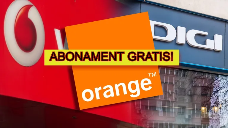 Digi și Orange sunt istorie! Concurența dă lovitura și vine cu abonamente GRATIS