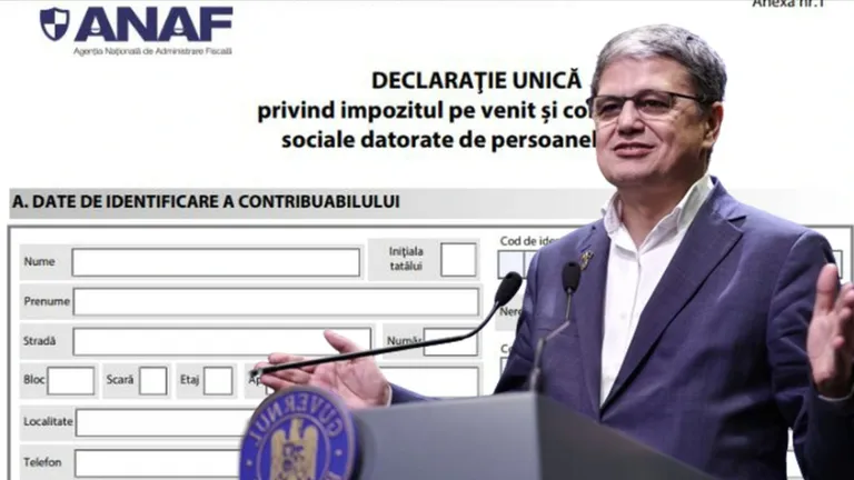 Schimbare pentru toți românii care completează declarația unică. Marcel Boloș anunță marea schimbare pentru 2025