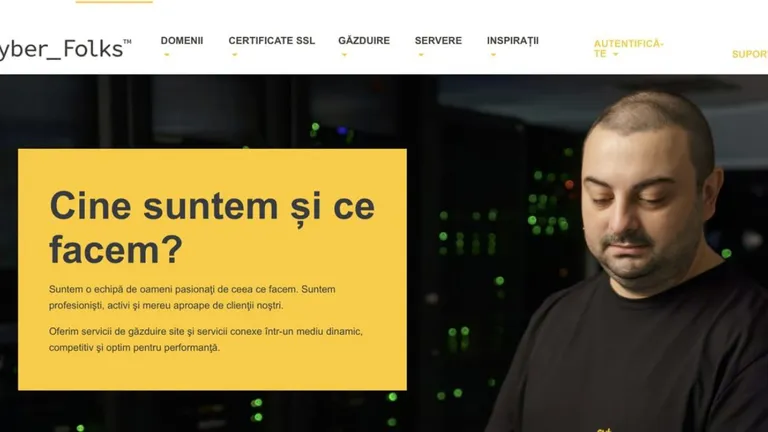 Cyber Folks îți oferă servicii premium de găzduire web și conexe, la prețuri corecte