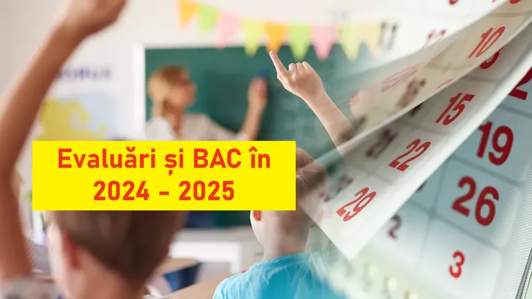 Calendarul noului an şcolar 2025. Iată zilele în care elevii vor susține BAC-ul și Evaluarea Națională