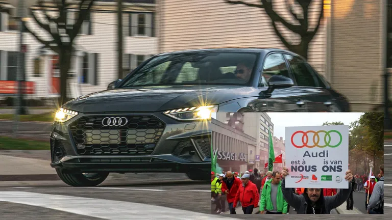 Revoltă masivă la Audi. Protestele fără precedent zguduie o fabrică-cheie a gigantului auto