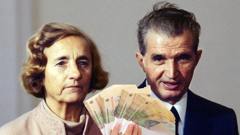 Salarii regale în „epoca lui Ceașcă”. Ce sume împărtășeau Elena și Nicolae Ceaușescu în 1989, comparativ cu cele de azi