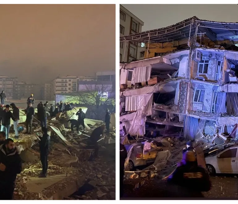 Cutremur de 7,8 grade în Turcia și Siria. Peste 300 de morţi, dintre care 76 în Turcia şi 237 în Siria. Alte sute de persoane sunt rănite – FOTO