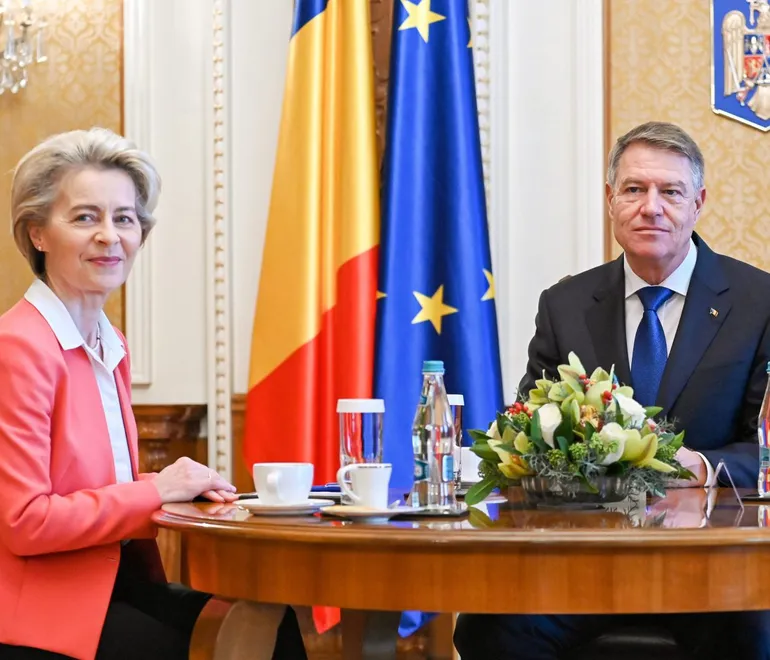 Klaus Iohannis, cotat cu şanse pentru a-i lua locul preşedintei Comisiei Europene Ursula von der Leyen – POLITICO