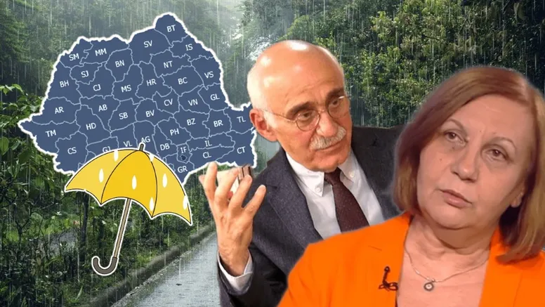 O masă de aer polar și un ciclon mediteranean lovesc România până la începutul lui iunie. Elena Mateescu anunţă când scăpăm de furtuni