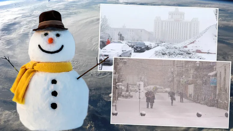 Vine iarna în România! Orașele în care va ninge în următoarele zile. Meteorologii Accuweather cu actualizat prognoza