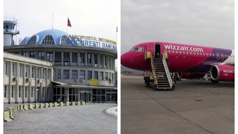 Panică pe aeroportul Băneasa din Capitală. Pasagerii unui avion care venea din Barcelona, evacuați de urgență după aterizare