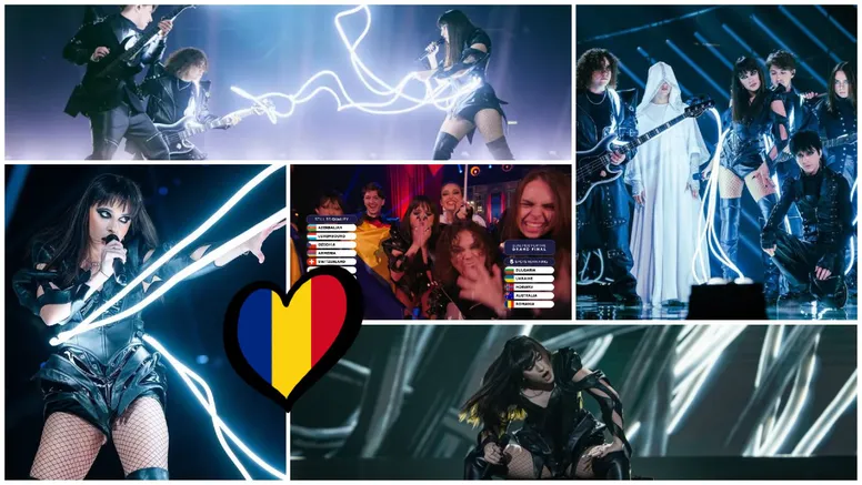 România s-a calificat în marea finală Eurovision 2026! Alexandra Căpitănescu a ridicat sala în picioare la Viena