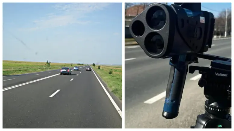 Formula 1 pe o șosea din România! Un pensionar a bătut toate recordurile de viteză. Cu cât l-a ”luat” radarul