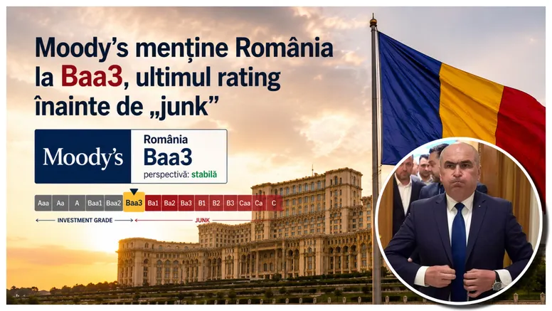 Vinerea Mare pentru economia României. Moody’s menţine ratingul ţării noastre, am scăpat momentan de „junk”