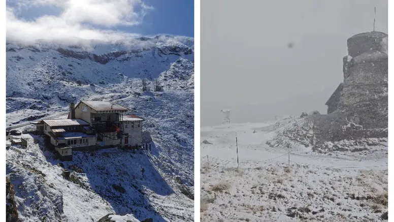 Vine iarna, la munte au început ninsorile. Ploi abundente în restul ţării, este alertă de inundaţii