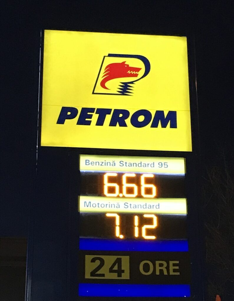 Petrom scumpește benzina