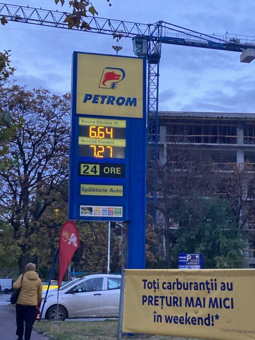 Petrom, prețuri carburanți