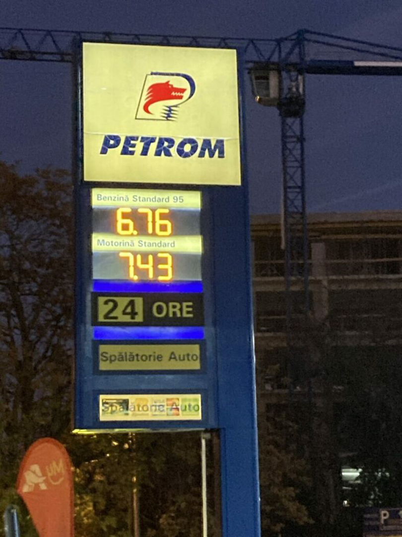 Petrom, prețuri carburanți