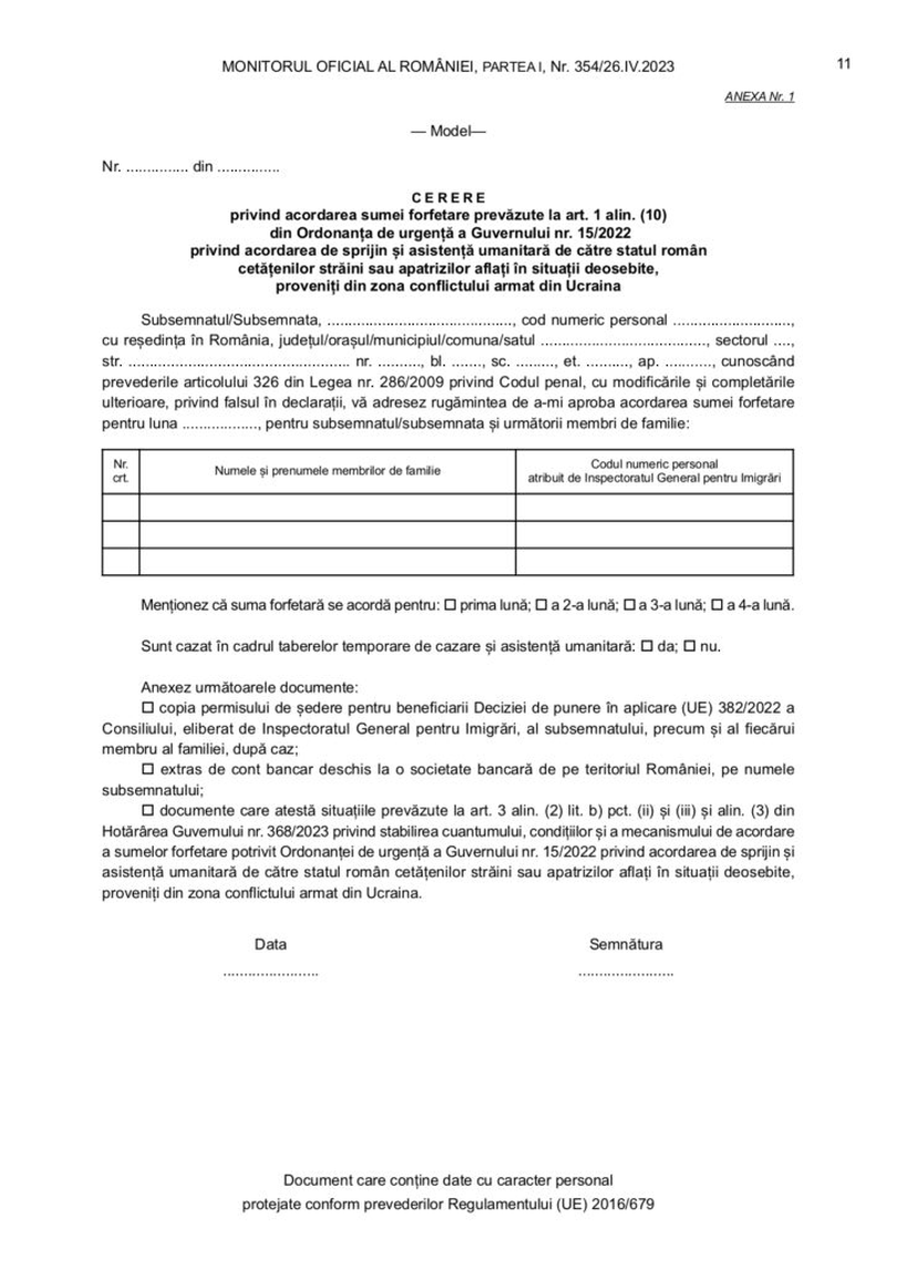 Cerere de ajutoare pentru refuguaşii din Ucraina