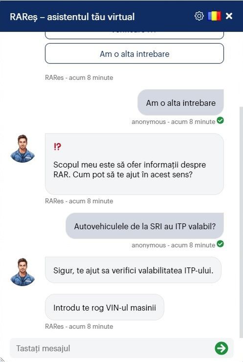 Chatbot RAReș