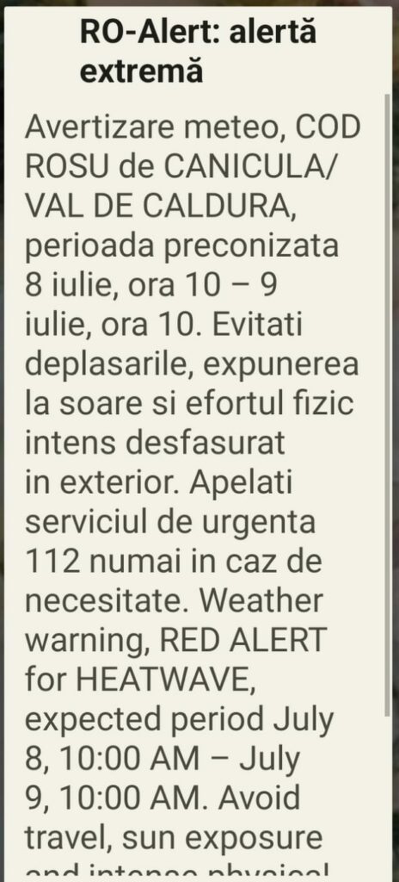 cod roșu