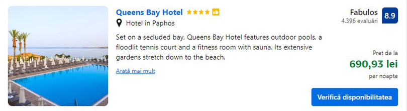 Queens Bay Hotel, Paphos