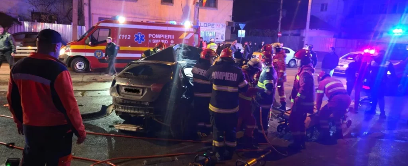 Accident in Ferentari